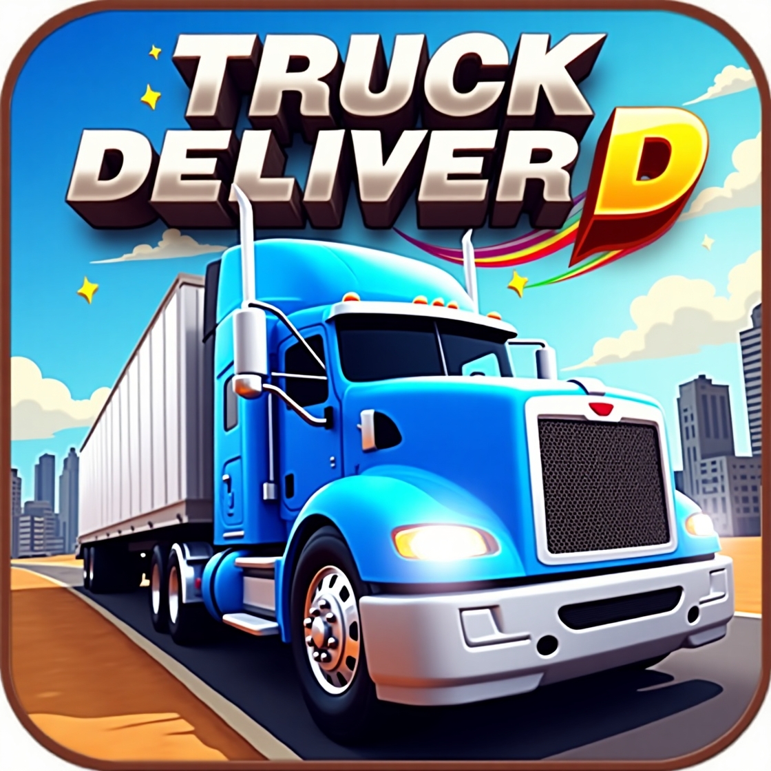 Truck Deliver 3D - Fun & Run 3D Game