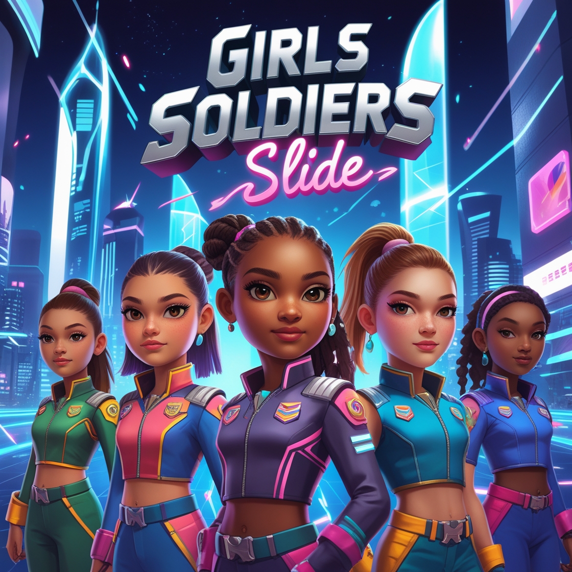 Girls Soldiers Slide