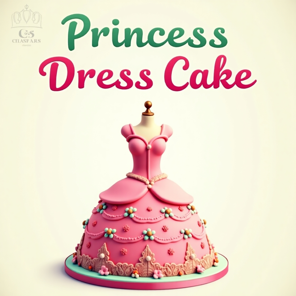 Princess Dress Cake - Fondant Cakes