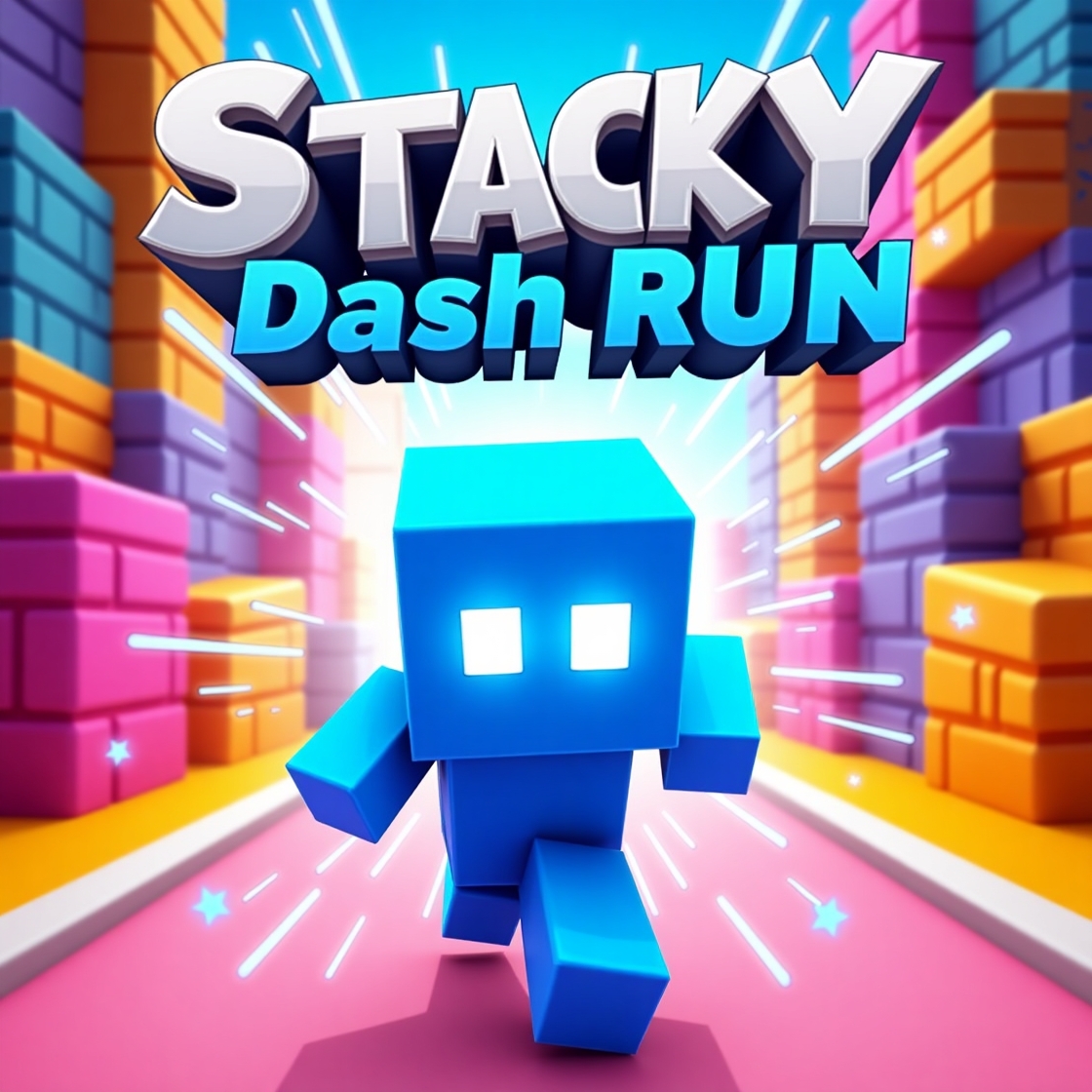 3D Stacky Dash Craft Run
