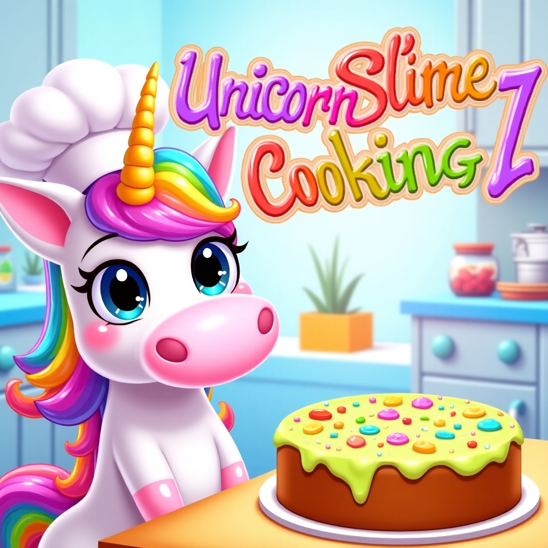 Unicorn Slime Cooking 1
