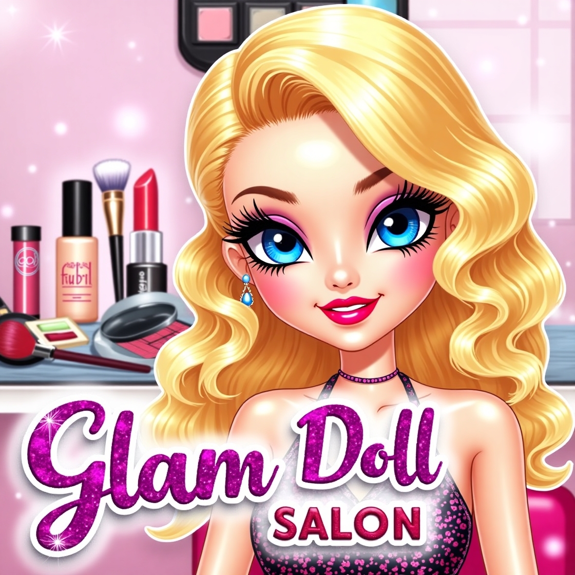 Glam Doll Salon - Makeup & Dressup Game