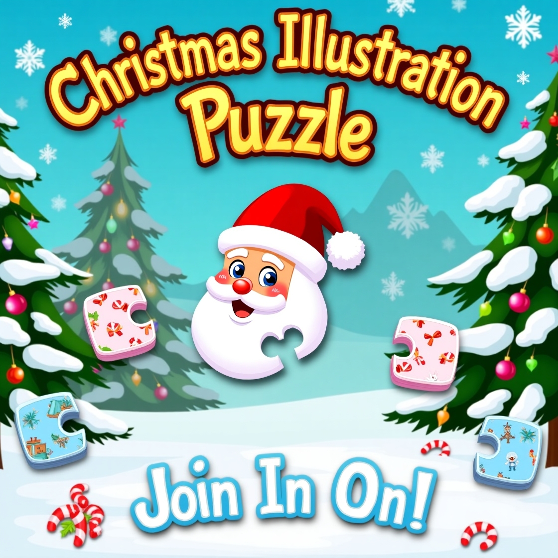 Christmas Illustration Puzzle