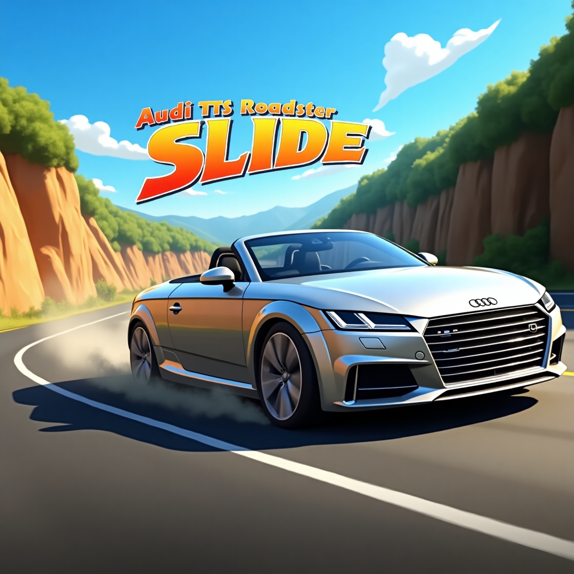 Audi TTS Roadster Slide